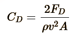 C<sub>D</sub>