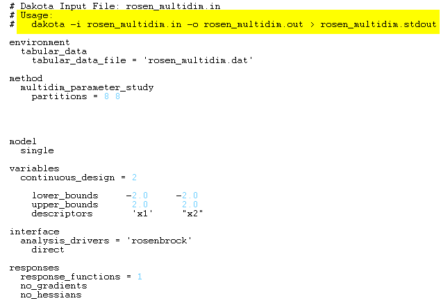 input file