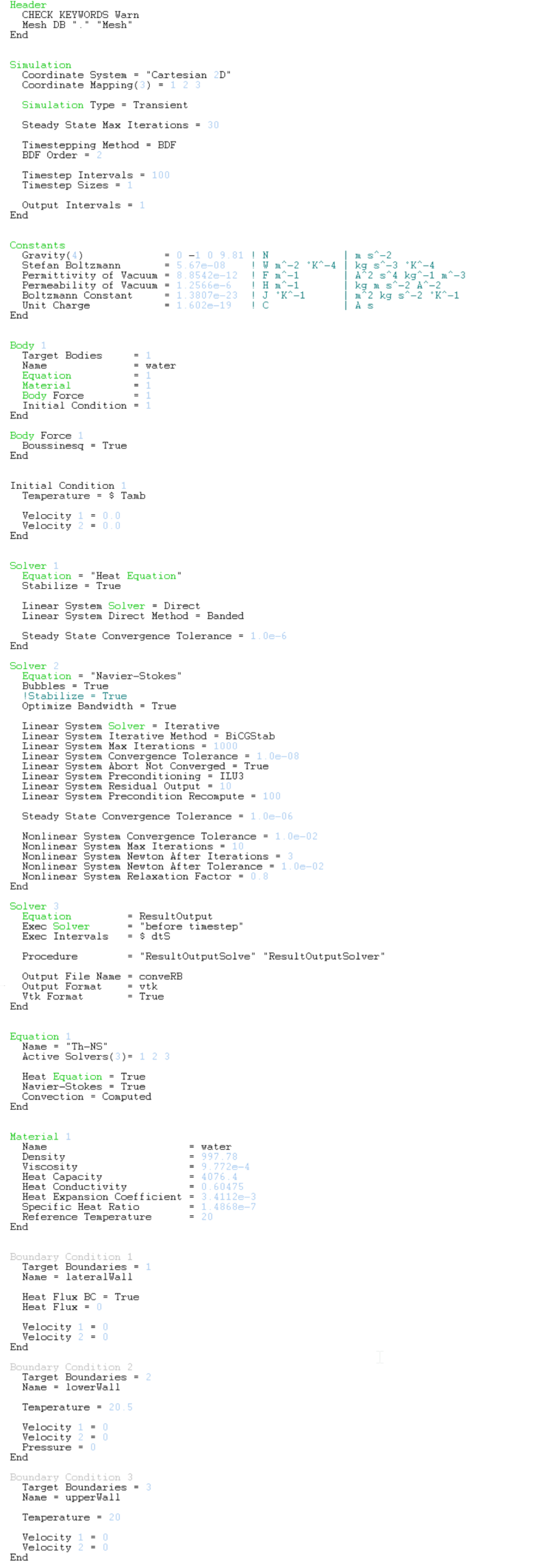 input file
